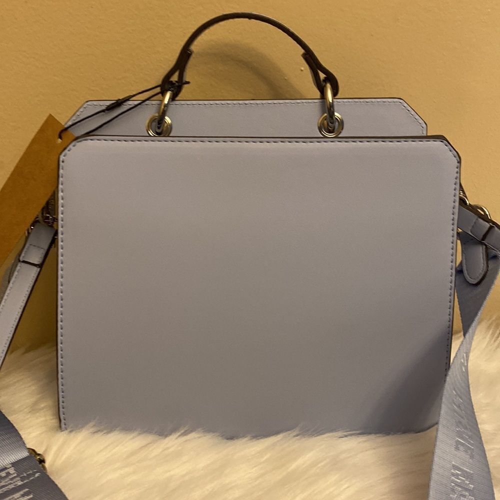 NWT Steve Madden (Bevelyn) Crossbody Bag w/Airpod Pouch - Blue Glaze - New Color - Picture 12 of 14